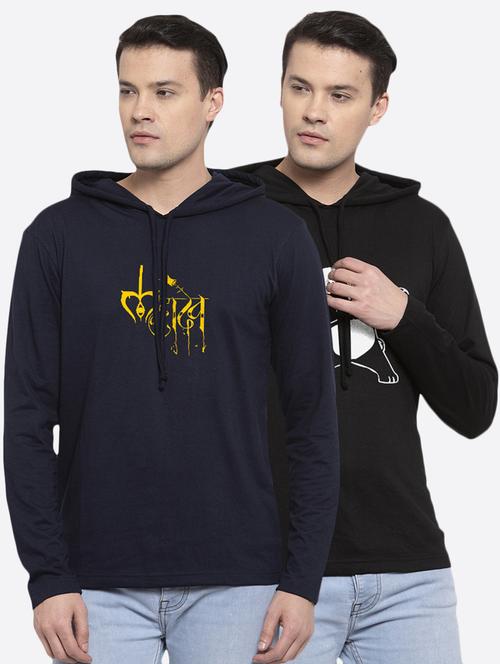 multi colored printed t-shirts combo - 17390327 - Very Small Image - 1