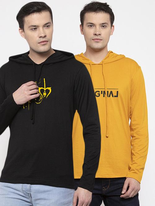 multi colored printed t-shirts combo - 17390348 - Very Small Image - 1