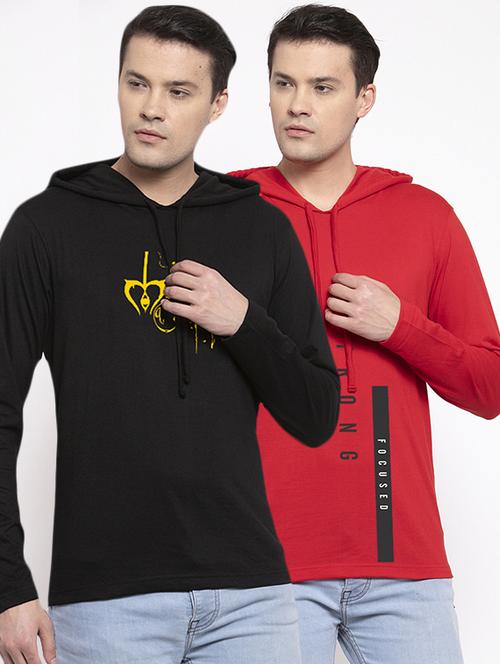 multi colored printed t-shirts combo - 17390350 - Very Small Image - 1