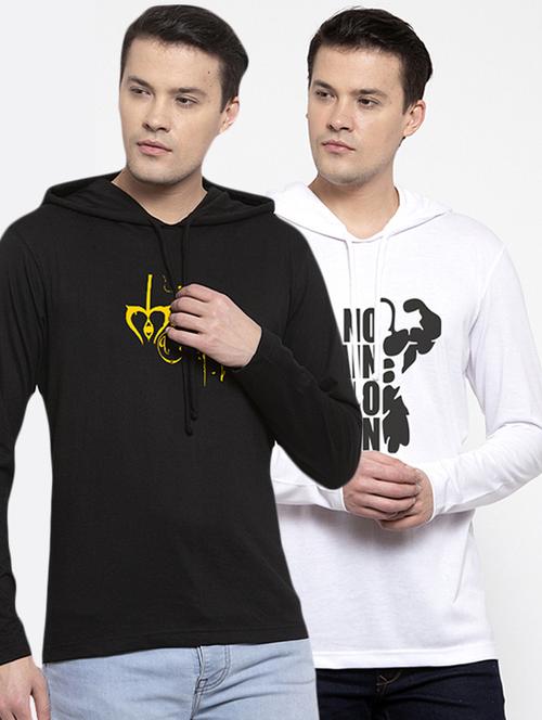 multi colored printed t-shirts combo - 17390356 - Very Small Image - 1