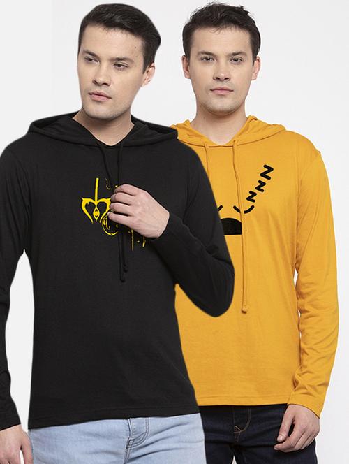 multi colored printed t-shirts combo - 17390373 - Very Small Image - 1