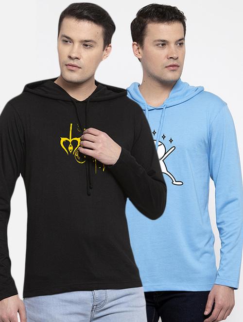 multi colored printed t-shirts combo - 17390380 - Very Small Image - 1