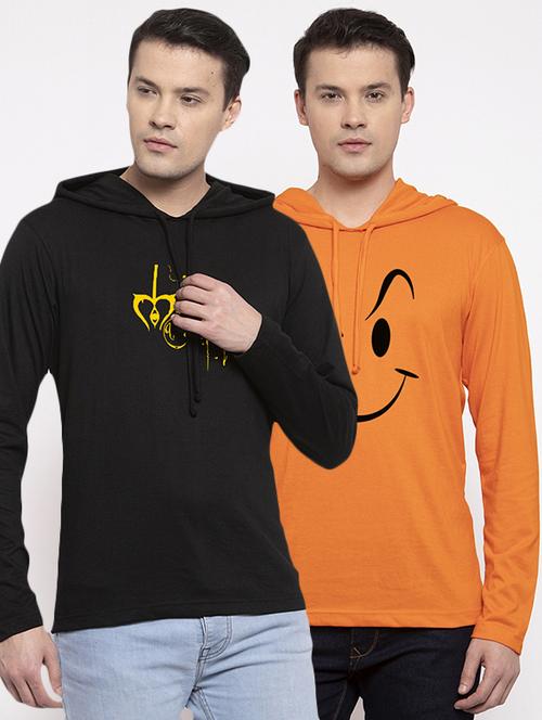 multi colored printed t-shirts combo - 17390387 - Very Small Image - 1