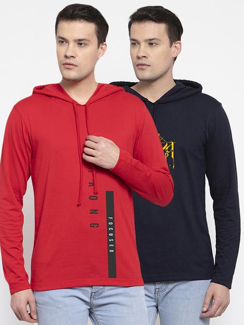 multi colored printed t-shirts combo - 17390435 - Very Small Image - 1