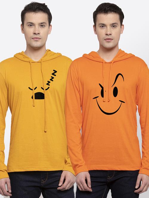 multi colored printed t-shirts combo - 17390451 - Very Small Image - 1