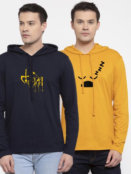 multi colored printed t-shirts combo - 17390465 - Very Small Image - 1