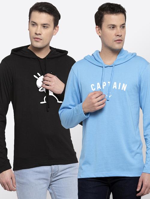 multi colored printed t-shirts combo - 17390478 - Very Small Image - 1