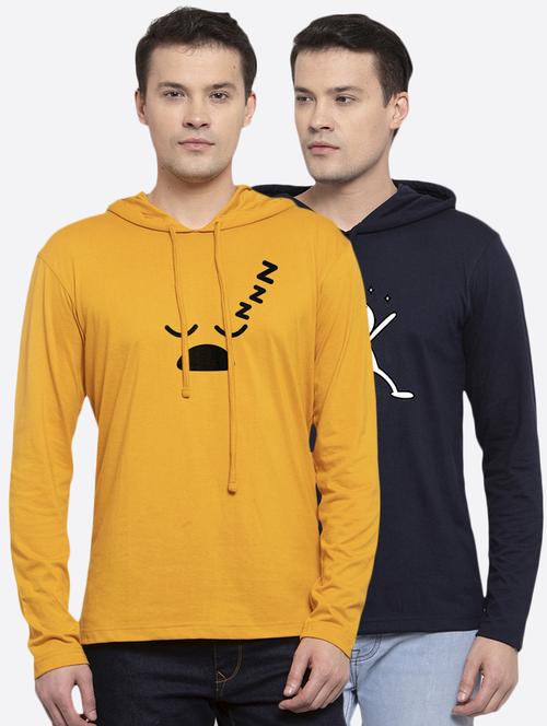 multi colored printed t-shirts combo - 17390618 - Very Small Image - 1