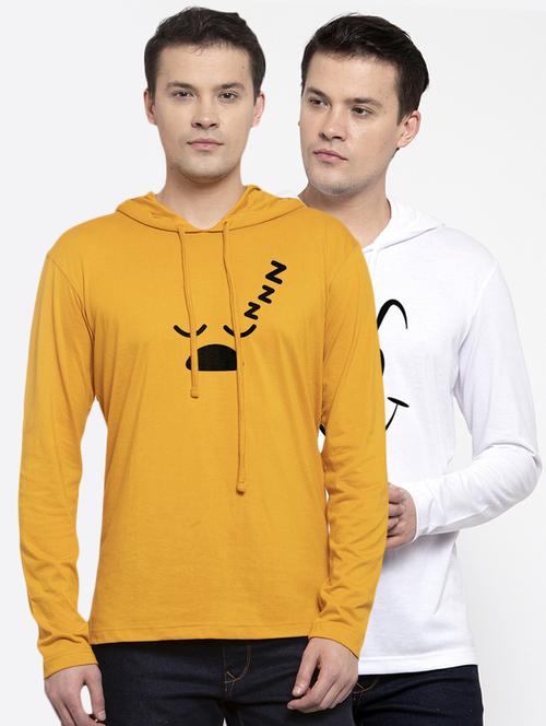 multi colored printed t-shirts combo - 17390625 - Very Small Image - 1