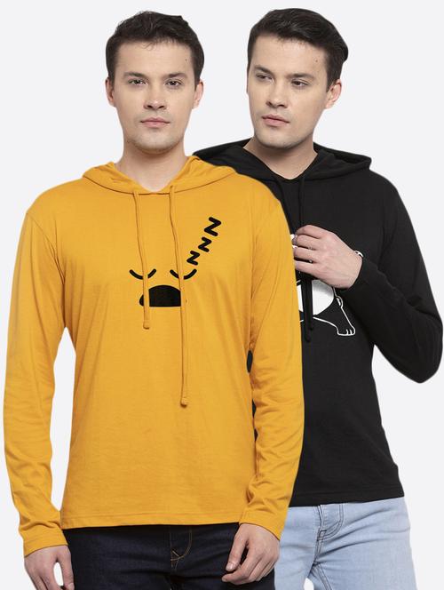 multi colored printed t-shirts combo - 17390639 - Very Small Image - 1