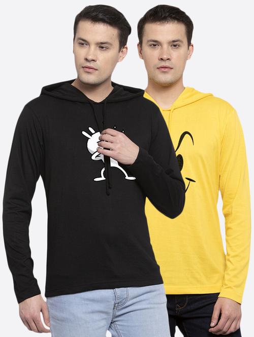 multi colored printed t-shirts combo - 17390713 - Very Small Image - 1