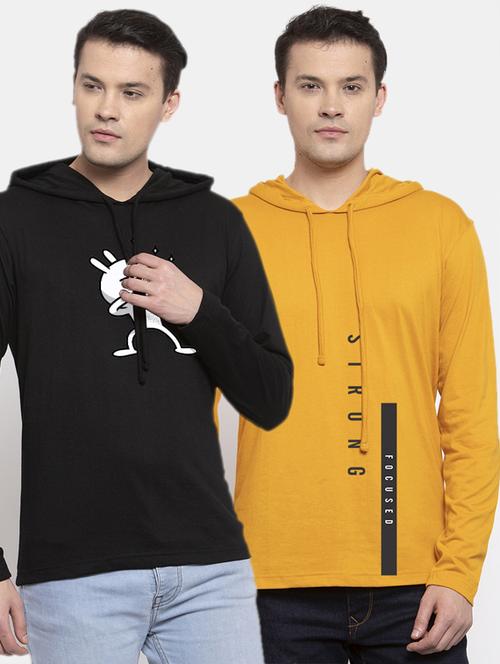 multi colored printed t-shirts combo - 17390724 - Very Small Image - 1