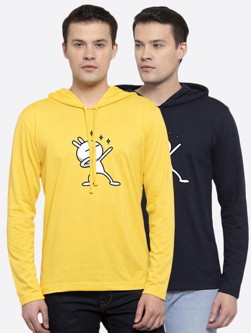 multi colored printed t-shirts combo - 17390730 - Very Small Image - 1