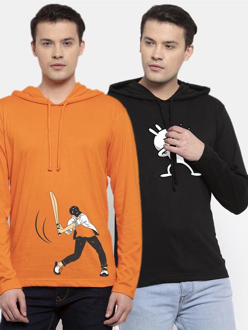 multi colored printed t-shirts combo - 17390737 - Very Small Image - 1