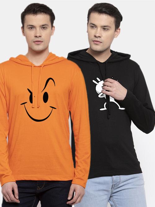 multi colored printed t-shirts combo - 17390744 - Very Small Image - 1