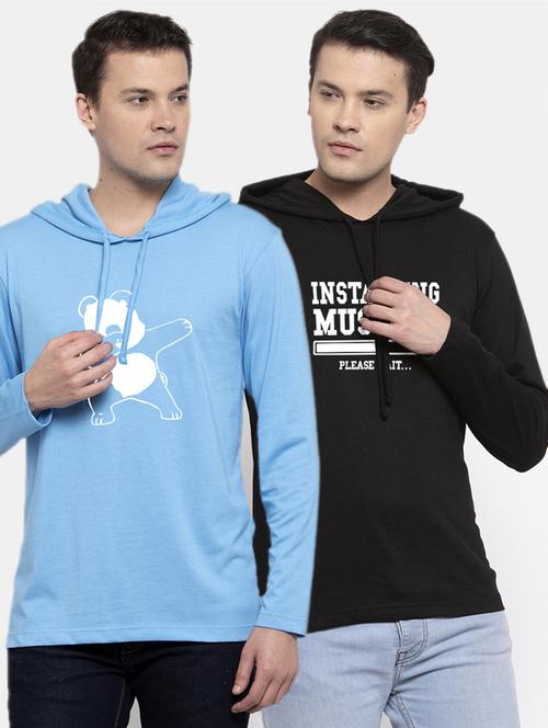 multi colored printed t-shirts combo - 17390751 - Very Small Image - 1