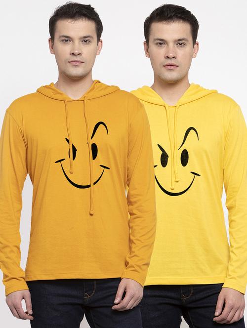 multi colored printed t-shirts combo - 17390762 - Very Small Image - 1