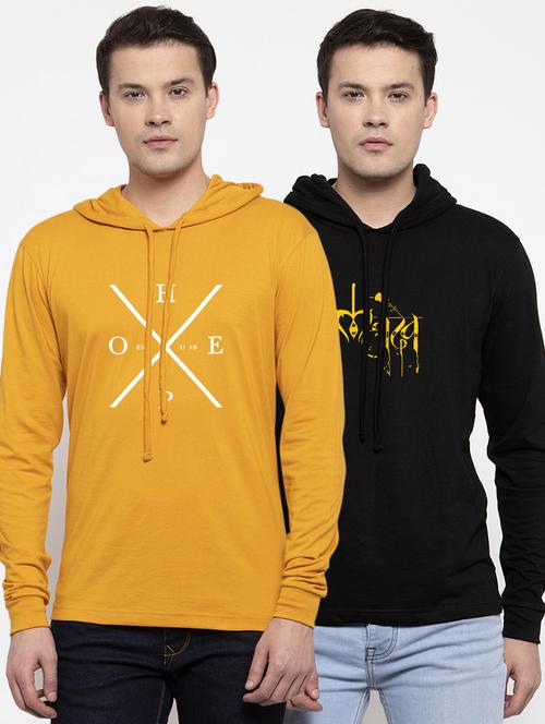 multi colored printed t-shirts combo - 17390780 - Very Small Image - 1