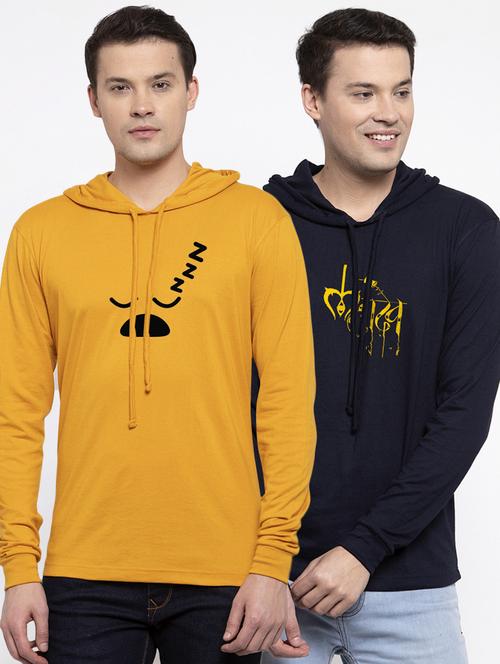 multi colored printed t-shirts combo - 17390822 - Very Small Image - 1