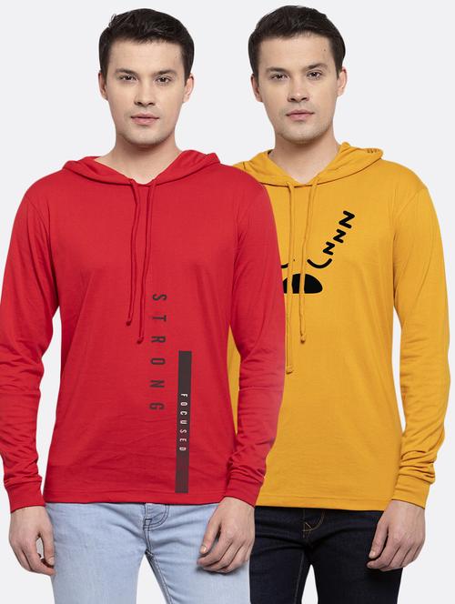 multi colored printed t-shirts combo - 17391234 - Very Small Image - 1