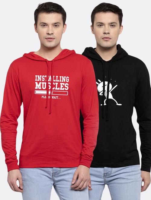 multi colored printed t-shirts combo - 17391280 - Very Small Image - 1