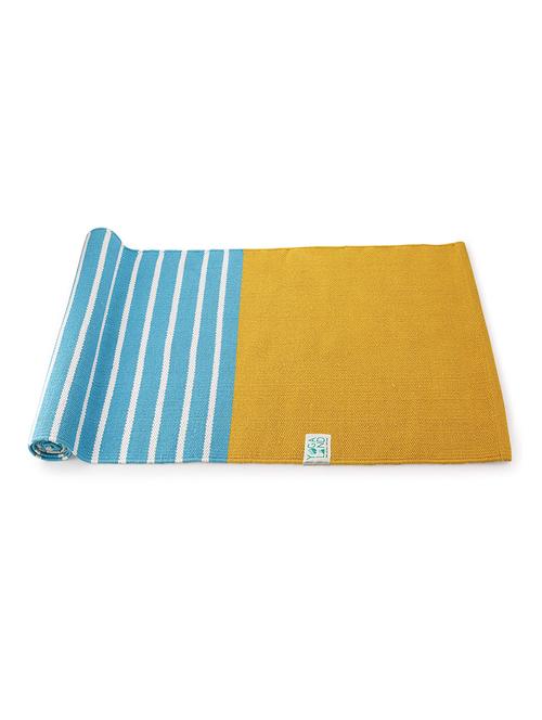  multipurpose cotton anti skid washable mat with free cotton carry bag - 17391318 - Very Small Image - 1