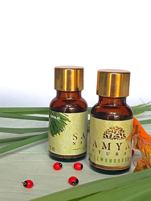 samyak naturals lemongrass essential oil - natural and therapeutic grade - 15ml - 17391673 - Very Small Image - 1