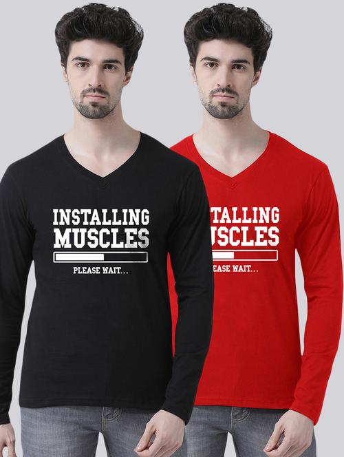 multi colored printed t-shirts combo  - 17392202 - Very Small Image - 1