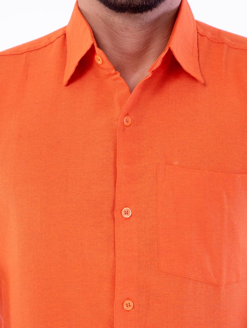 mens solid casual shirt - 17392688 - Standard Image - 9