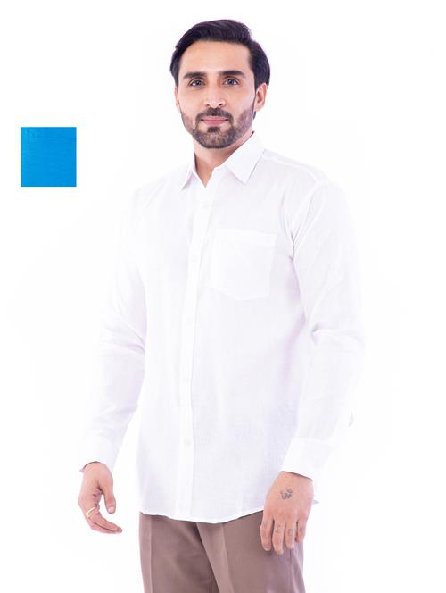mens solid casual shirt - 17392781 - Very Small Image - 1