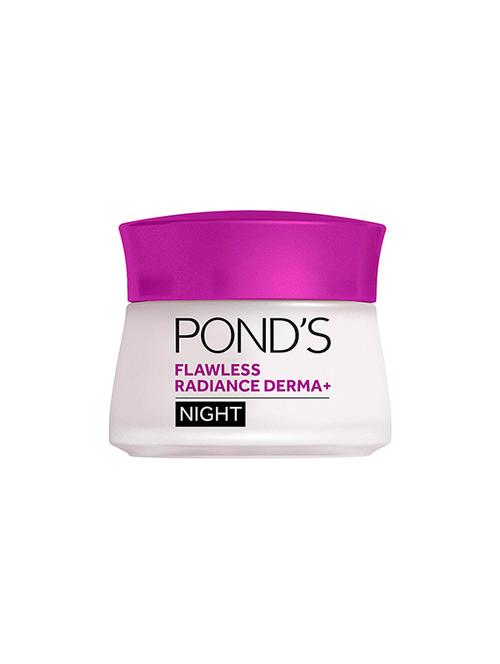 ponds flawless radiance derma+ night cream - 17394291 - Very Small Image - 1