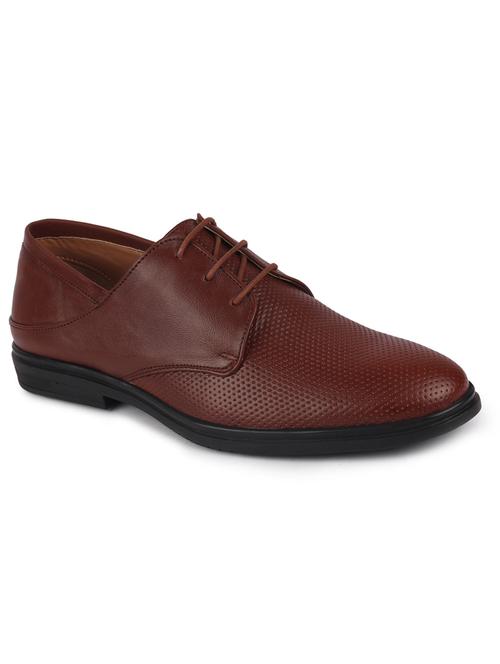tan lace-up derbys - 17394543 - Very Small Image - 1