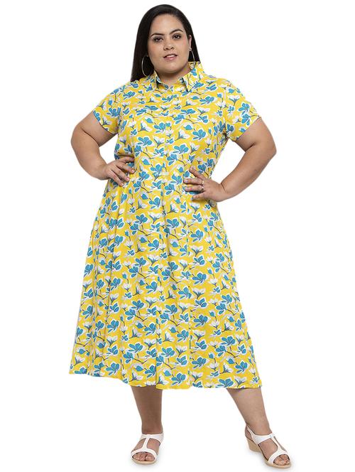 floral maxi plus dress  - 17395274 - Very Small Image - 1