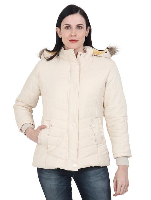 hooded neck quilted jacket  - 17395326 - Very Small Image - 1