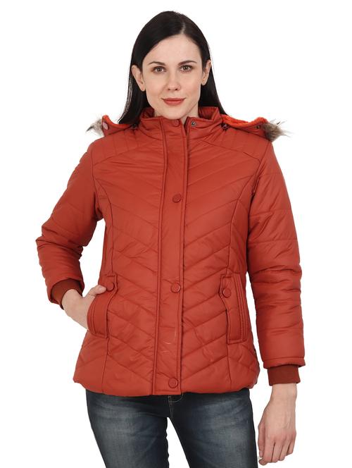 hooded neck quilted jacket  - 17395327 - Very Small Image - 1