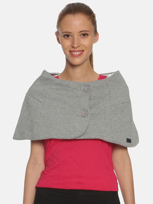 grey cotton cape - 17395758 - Very Small Image - 1