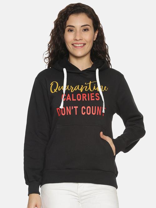 women's chest print sweatshirt - 17395952 - Very Small Image - 1