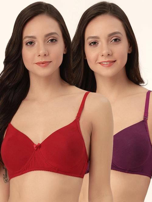 set of 2 detachable strap t-shirt bra  - 17396227 - Very Small Image - 1