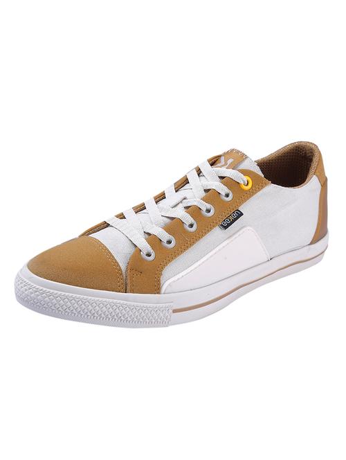 white canvas lace up sneakers - 17399088 - Very Small Image - 1