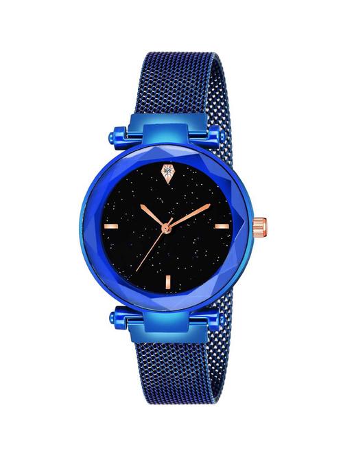 bolun magnet glxy-02 blue analog watch  - 17400688 - Very Small Image - 1