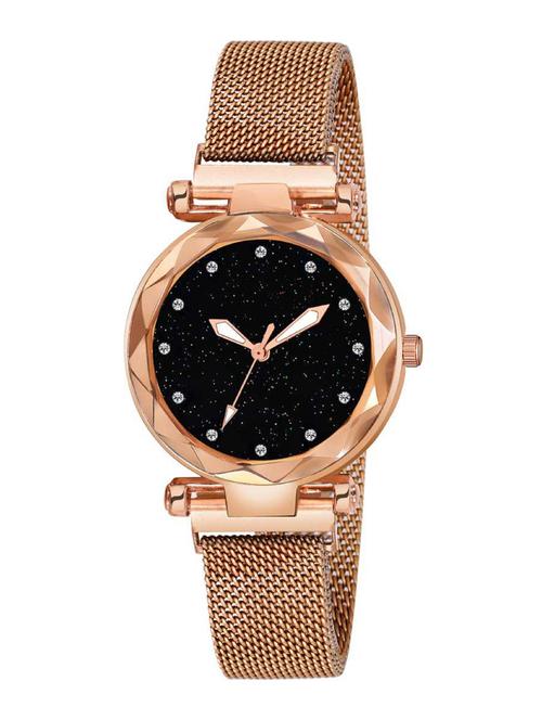 bolun black dial megnatic strap 2020 new year deal women analog watch  - 17400702 - Very Small Image - 1
