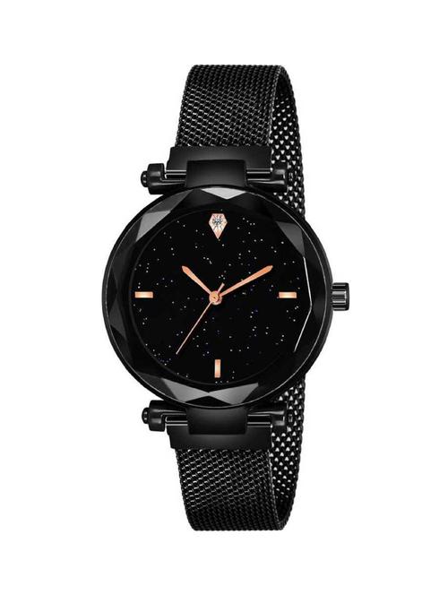 bolun stylish black magnet buckle quartz watches for girls analog watch - 17400794 - Very Small Image - 1