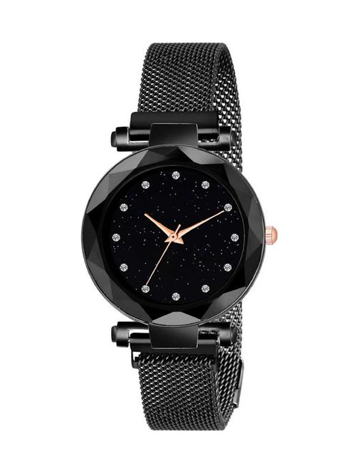 bolun black megnet strap buckle analoge watch for girls & woman girls watches analog watch - 17400799 - Very Small Image - 1