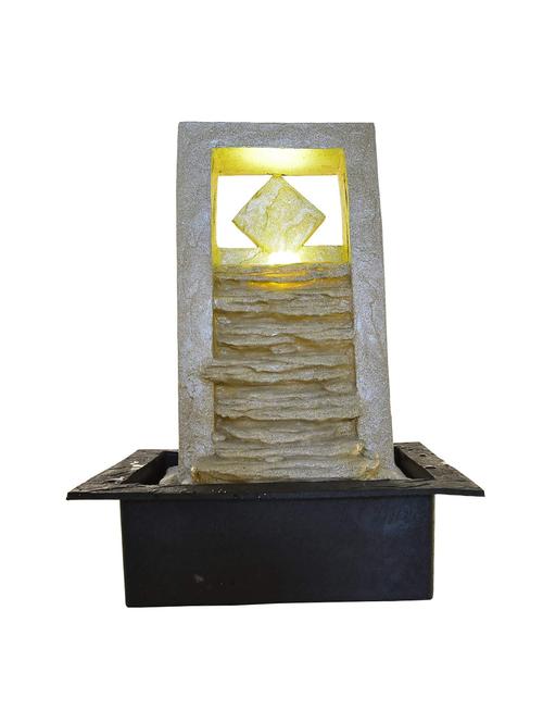  polyresin cream one step water fountain with adjustable speed control - 17403322 - Very Small Image - 1