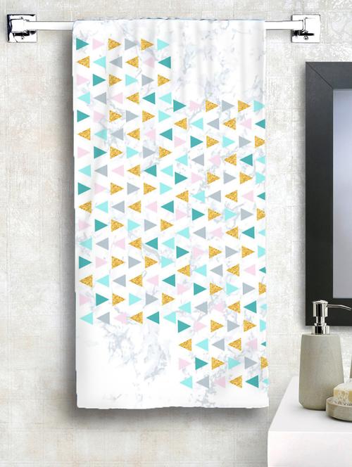  cotton printed bath towel for men & women - 17403931 - Very Small Image - 1