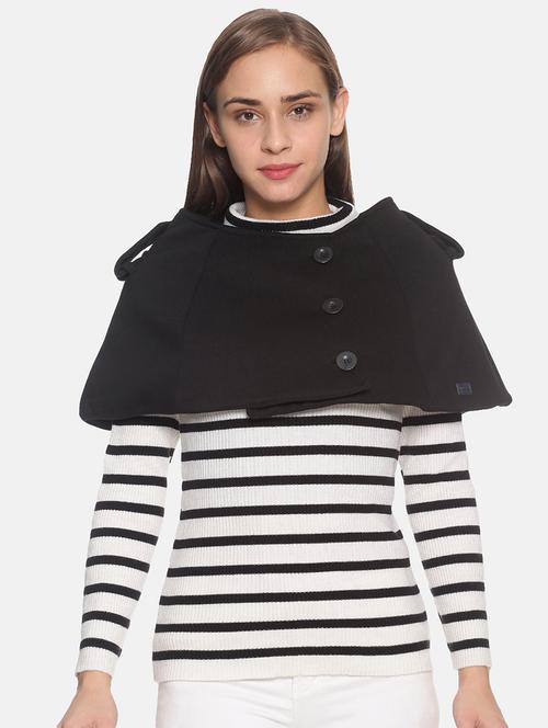 cape sleeves striped top  - 17405393 - Very Small Image - 1