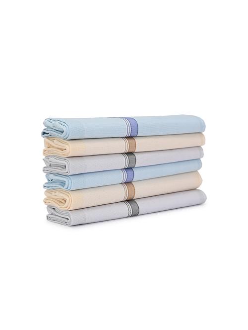 multi colored cotton handkerchief set of 6 - 17405470 - Very Small Image - 1