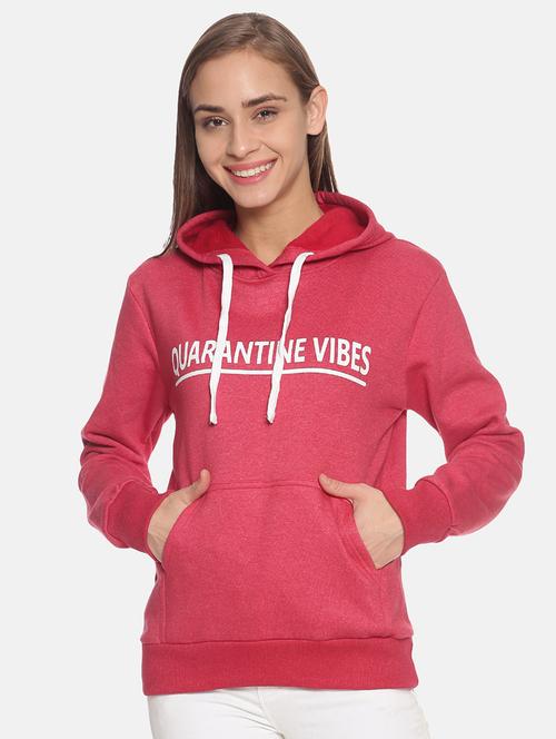 women's chest print sweatshirt - 17405506 - Very Small Image - 1