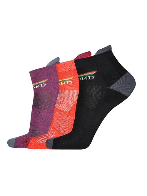 multi colored nylon no show sock - 17408964 - Very Small Image - 1
