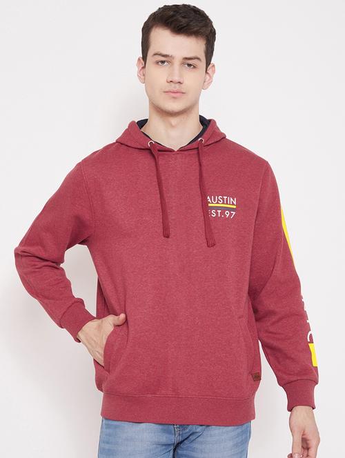 red solid sweatshirt - 17409333 - Very Small Image - 1